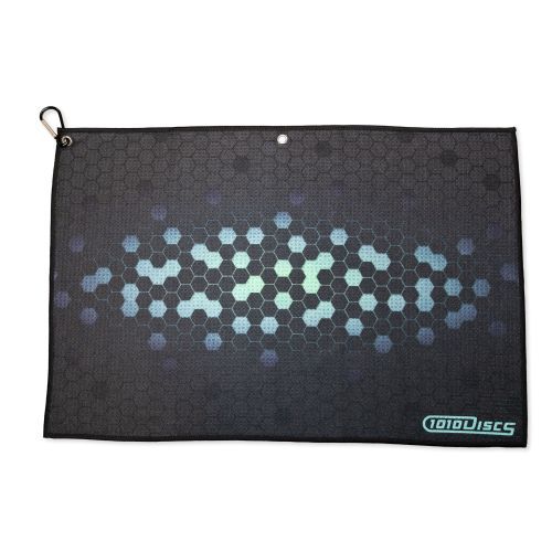1010 Discs Full Color Dual Material Microfiber 16"x24" Towel